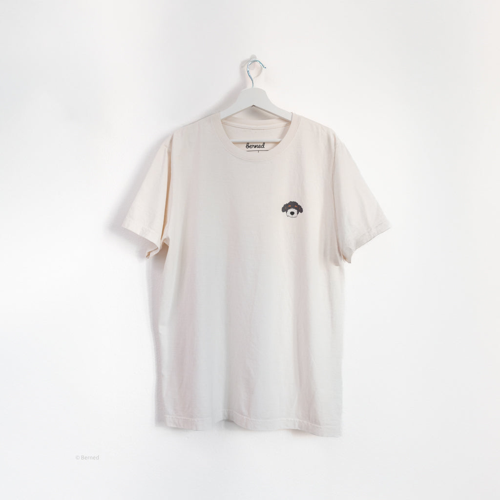 Mini Doodle Face T-Shirt - pick your own doodle color!