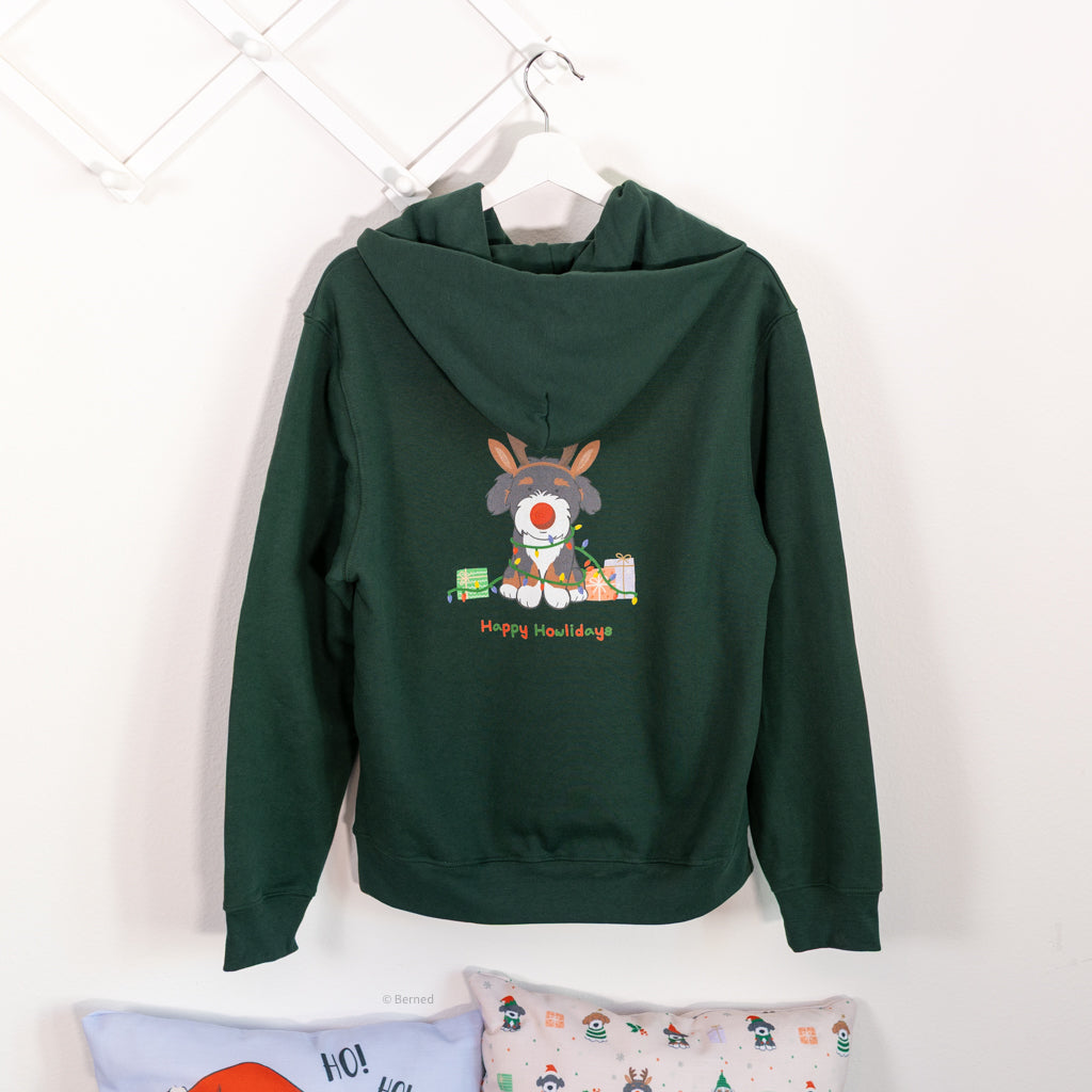Reindeer Doodle Hoodie - Pick your own doodle's color!